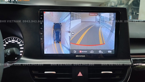 Màn hình DVD Android liền camera 360 xe Kia Seltos 2020 - nay | Bravigo Ultimate (4G+64G)  